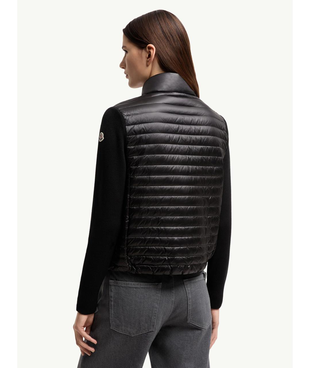 MONCLER Черный кардиган, фото 5