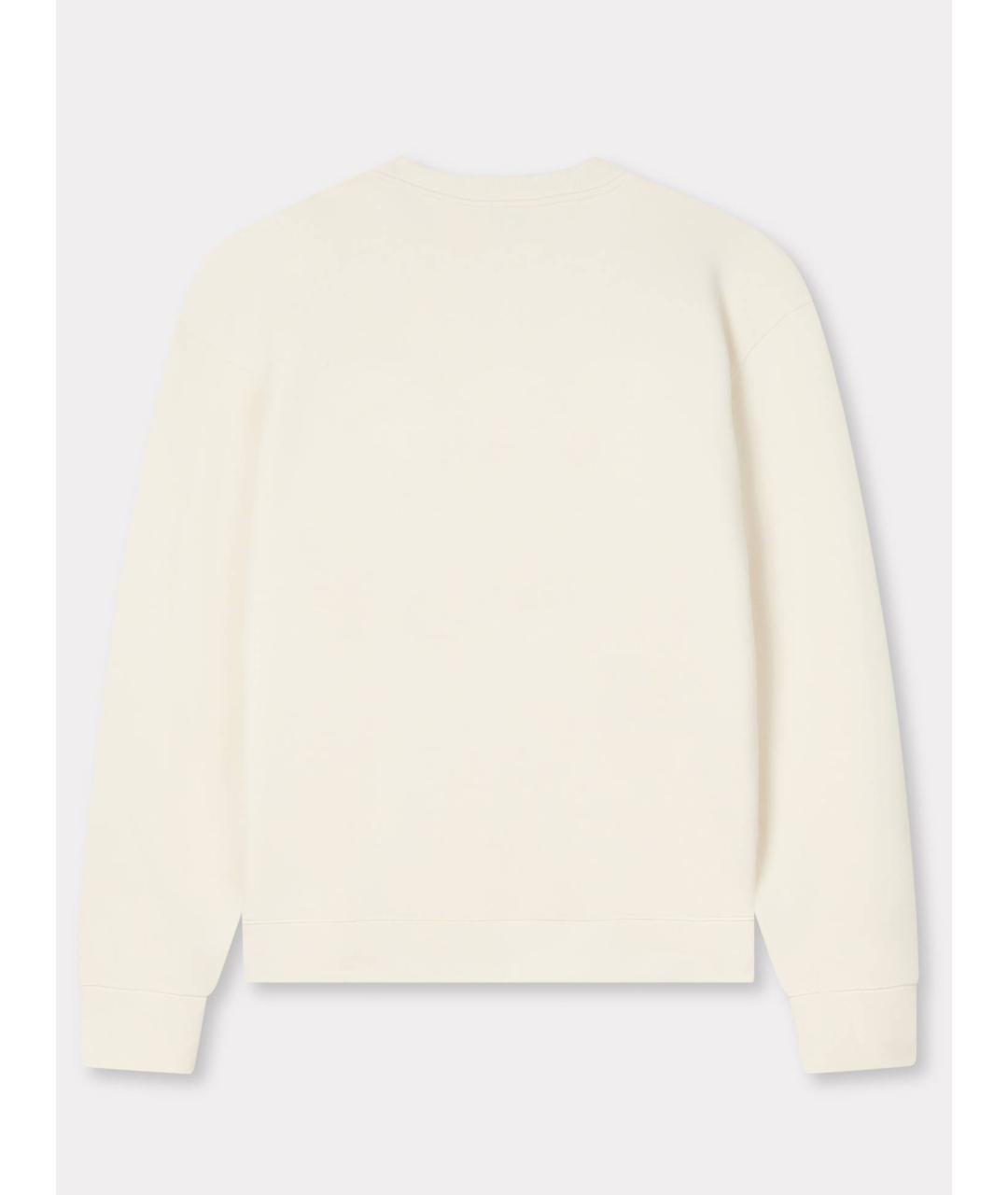 KENZO Белый хлопковый джемпер / свитер, фото 2