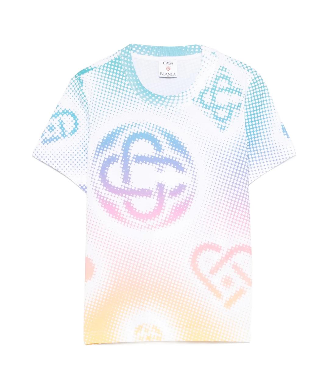 CASABLANCA Мульти хлопковая футболка, фото 1