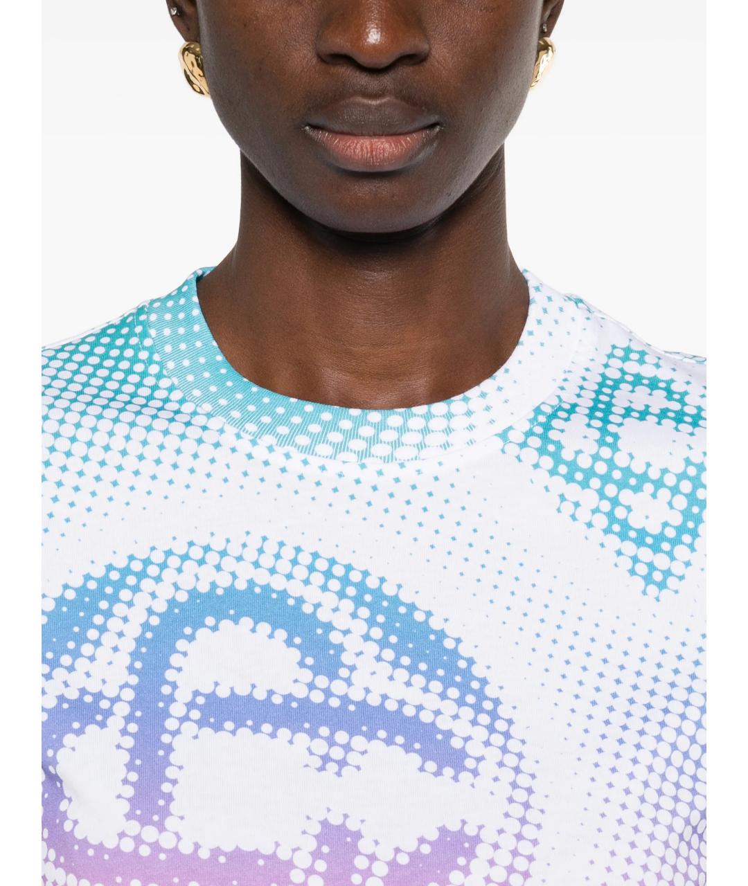 CASABLANCA Мульти хлопковая футболка, фото 5