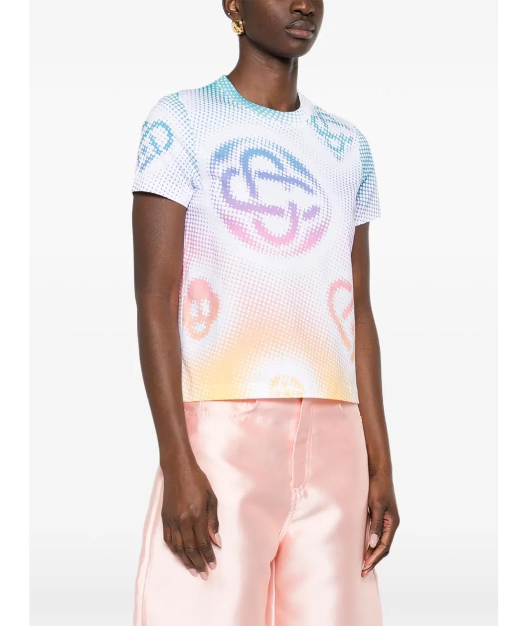 CASABLANCA Мульти хлопковая футболка, фото 3