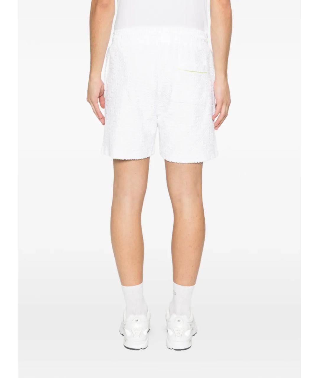 CASABLANCA Белые хлопковые шорты, фото 4
