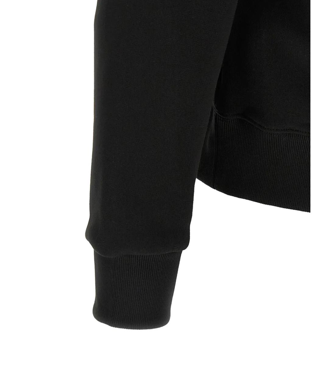 KENZO Черный хлопковый джемпер / свитер, фото 4