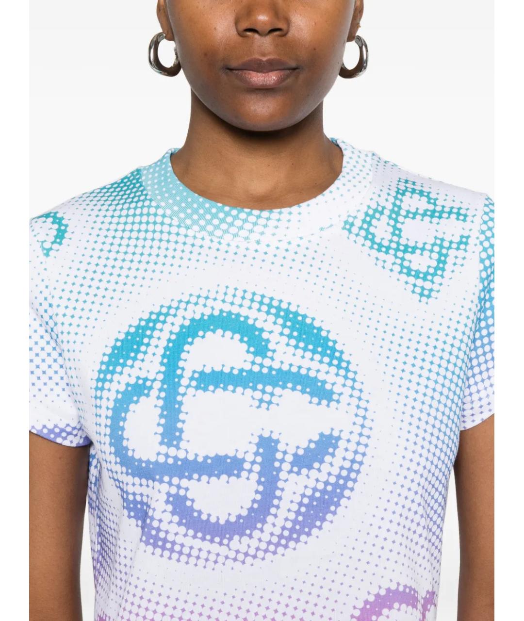 CASABLANCA Мульти хлопковое повседневное платье, фото 5