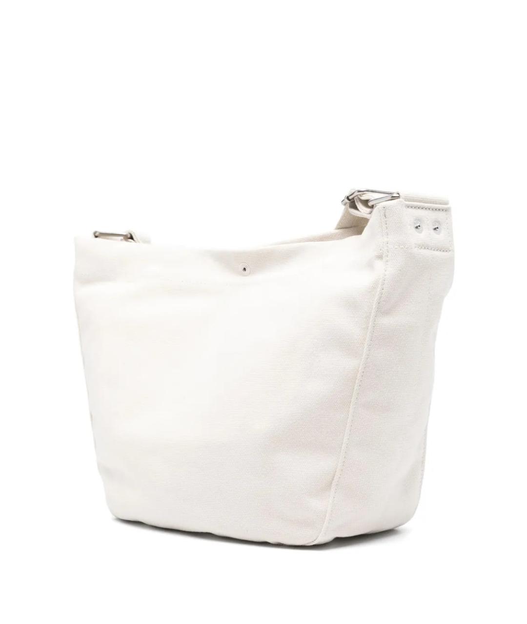 A.P.C. Бежевая тканевая сумка тоут, фото 3