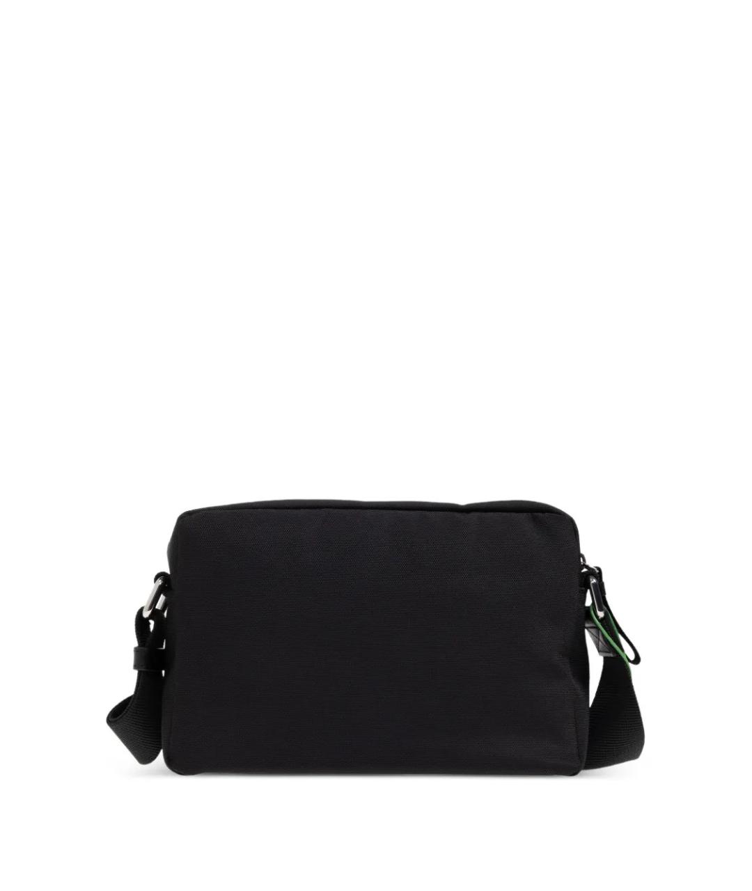 KENZO Черная синтетическая сумка на плечо, фото 3