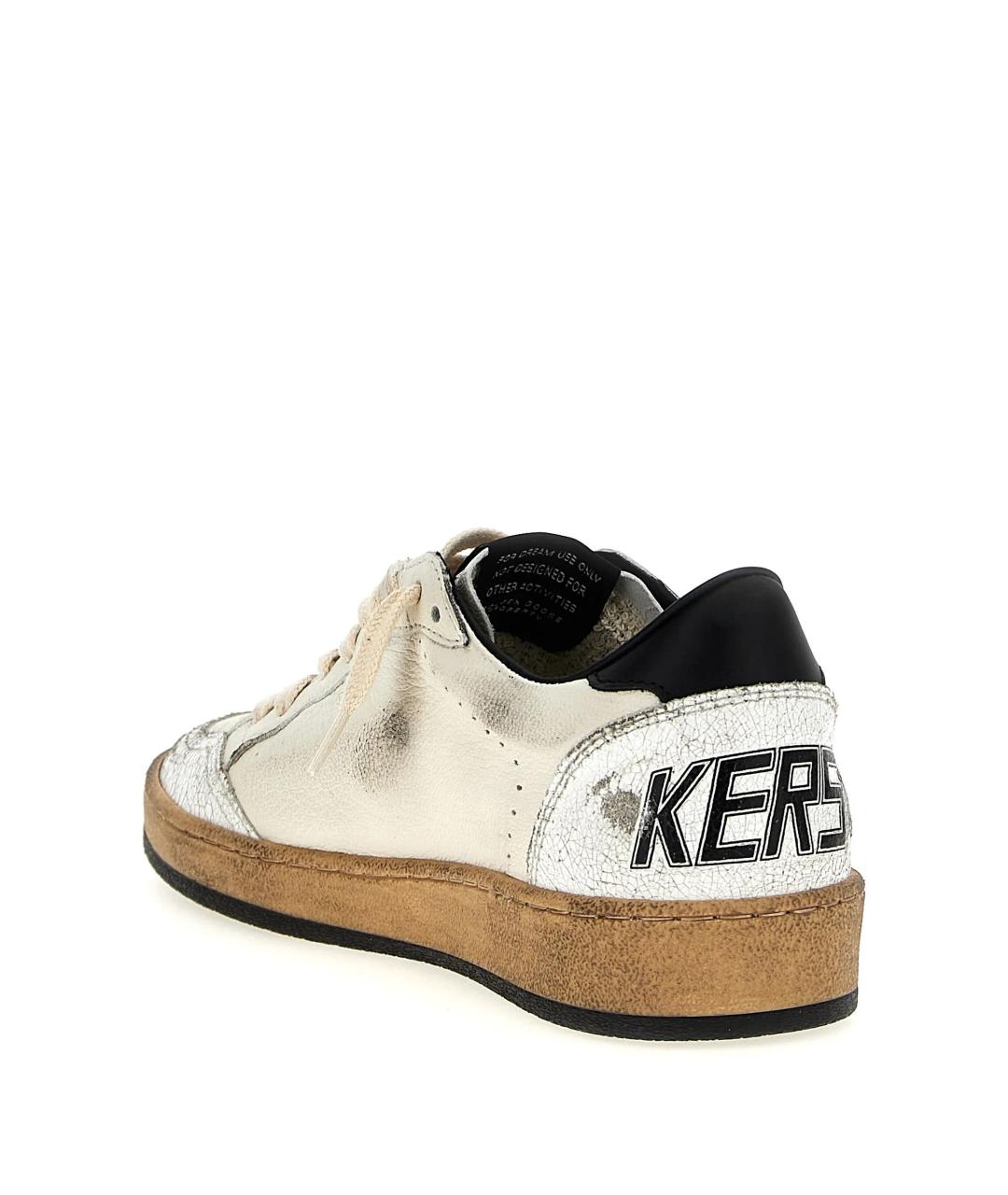 GOLDEN GOOSE DELUXE BRAND Белые кожаные кеды, фото 4