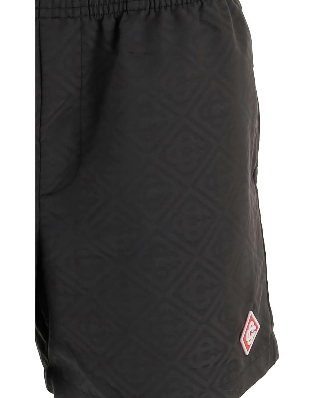 CASABLANCA Черные шорты, фото 3