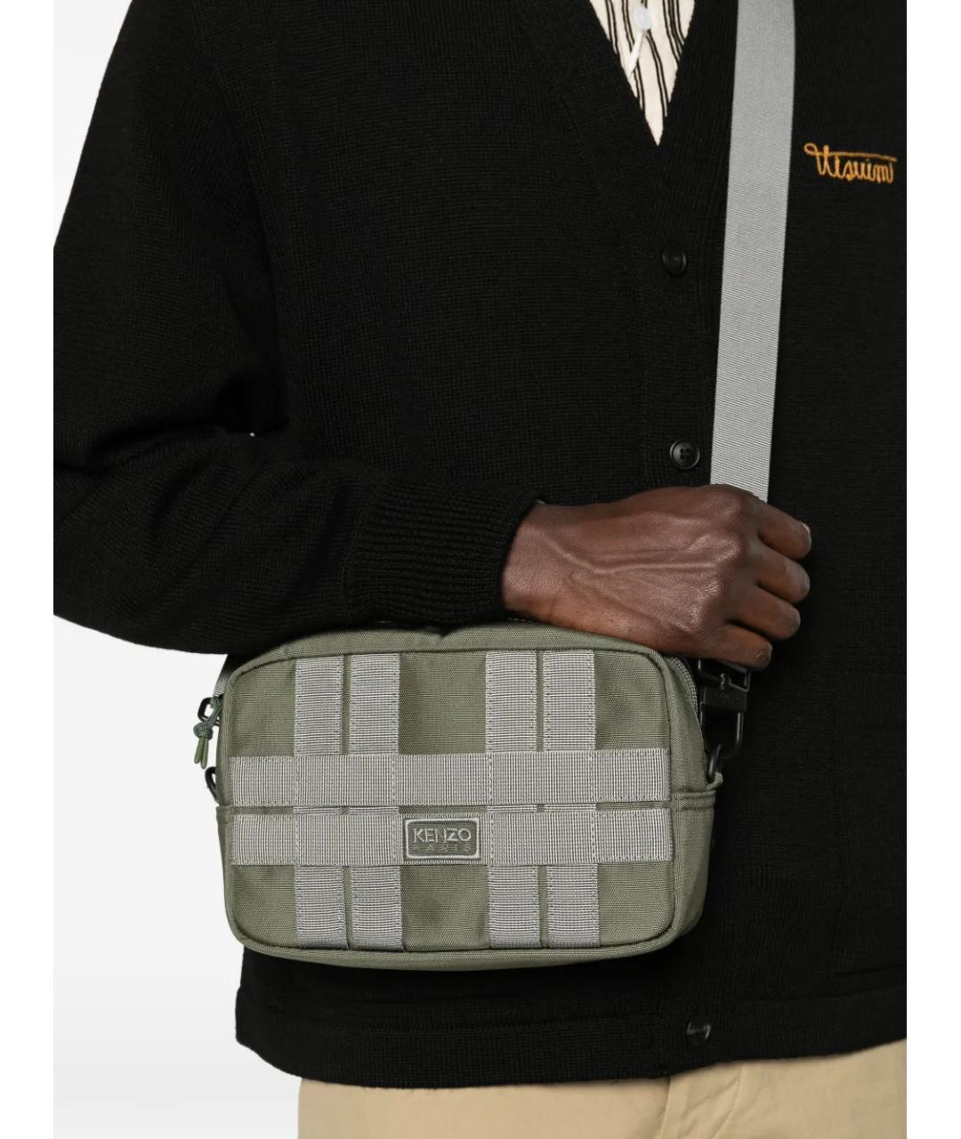 KENZO Мульти тканевая сумка на плечо, фото 2