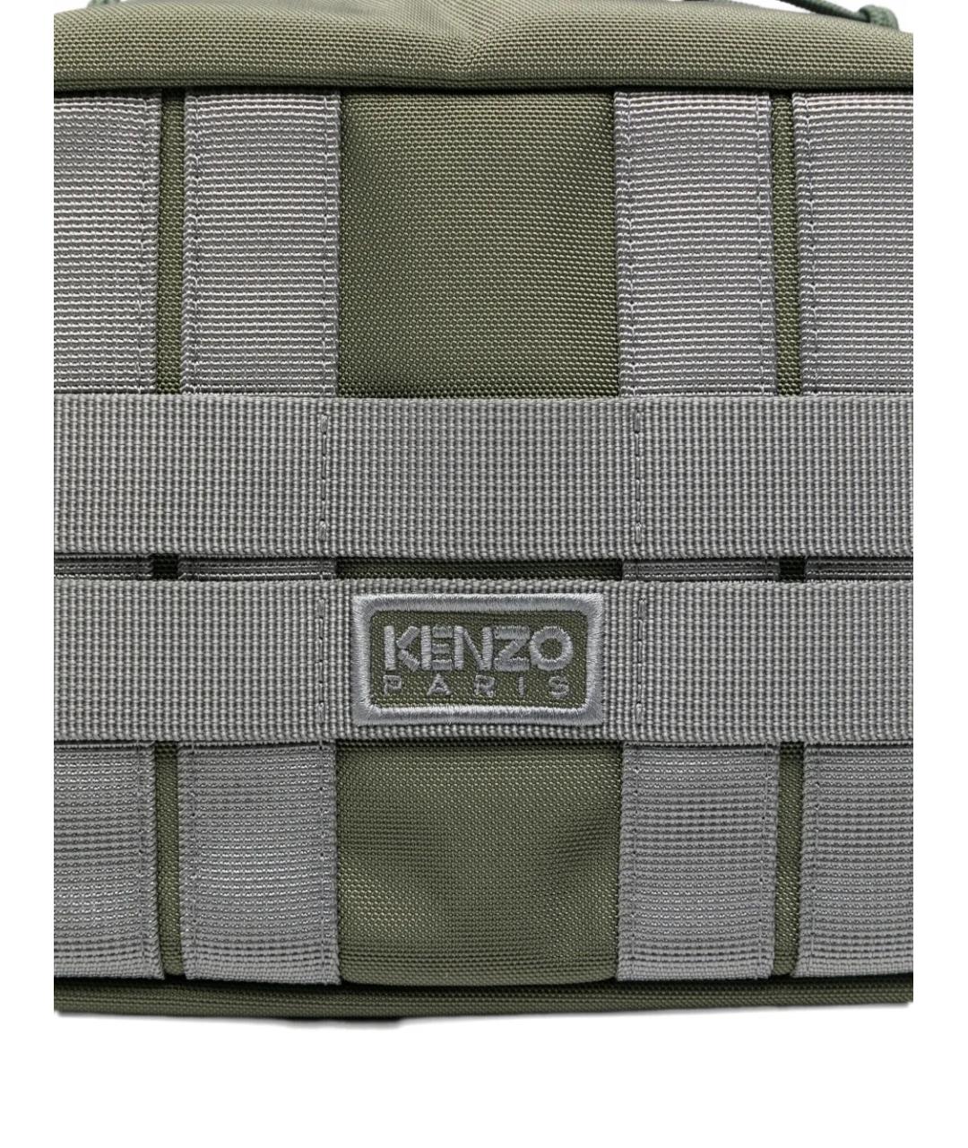 KENZO Мульти тканевая сумка на плечо, фото 4