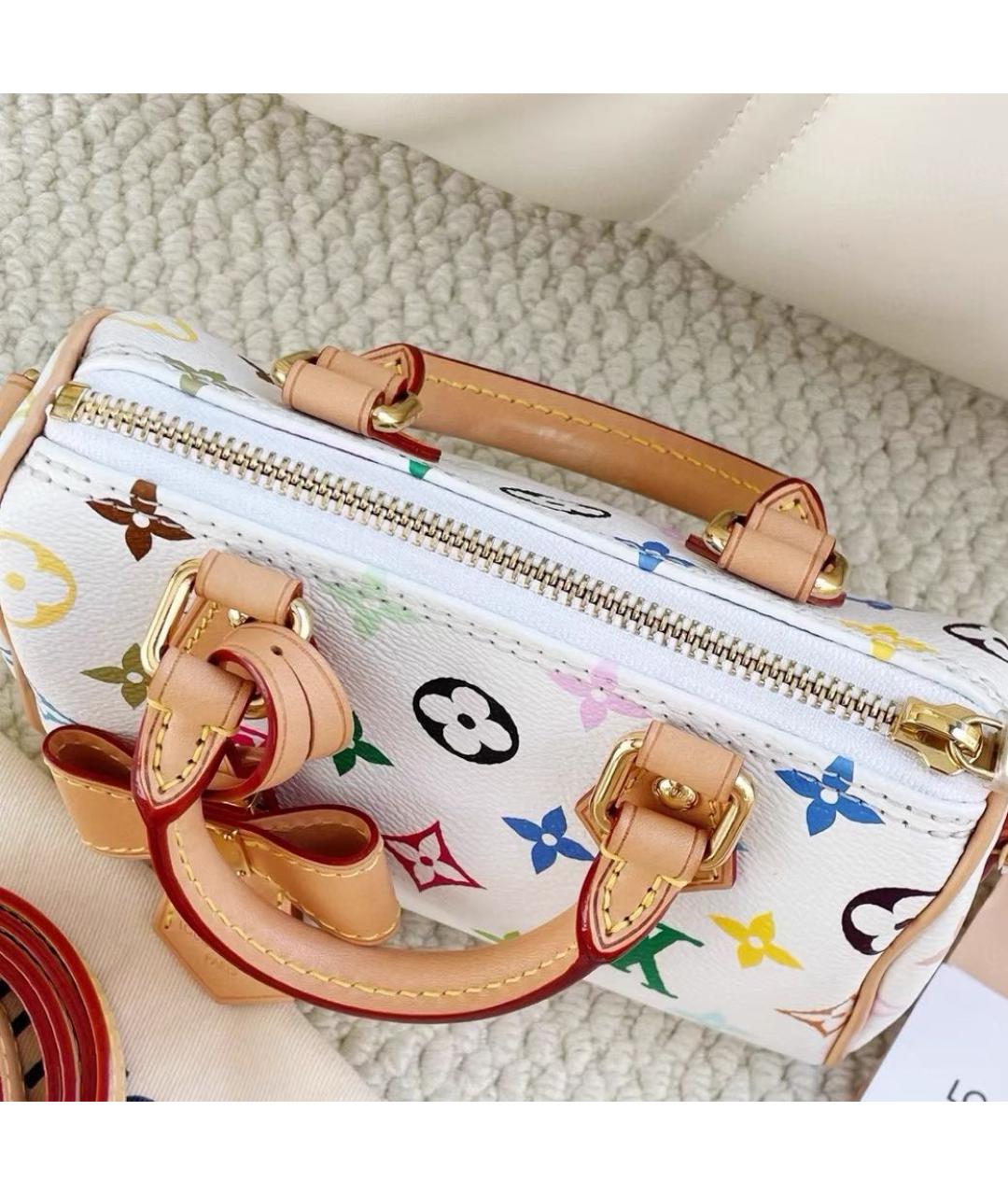 LOUIS VUITTON Мульти кожаная сумка с короткими ручками, фото 4