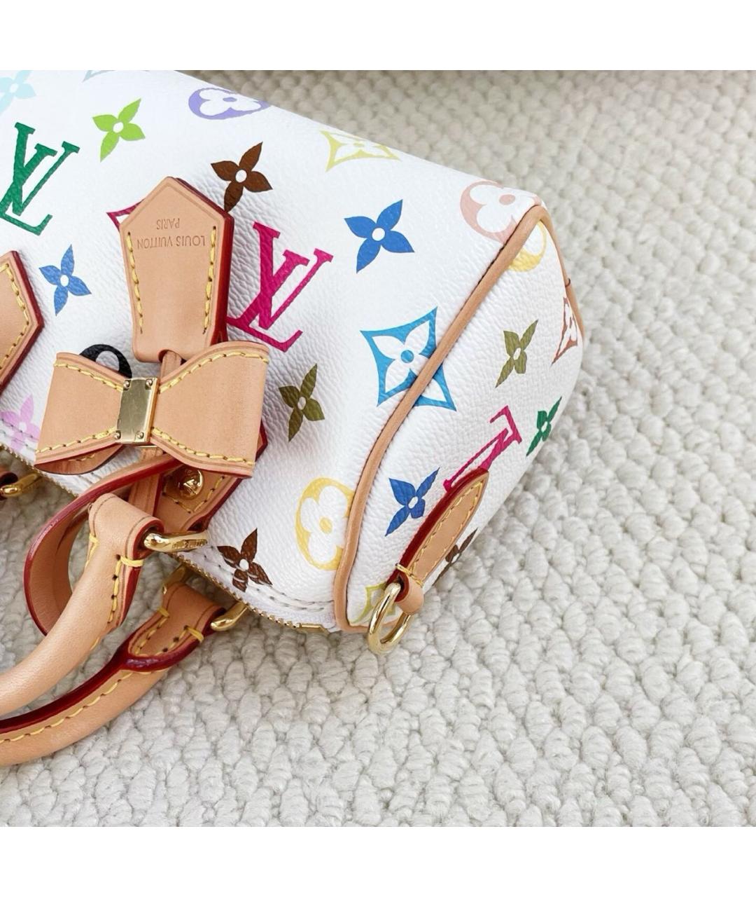 LOUIS VUITTON Мульти кожаная сумка с короткими ручками, фото 5