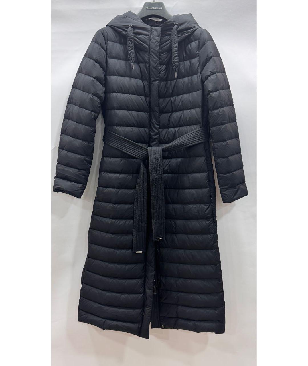 DIEGO M Черный полиэстеровый пуховик, фото 7