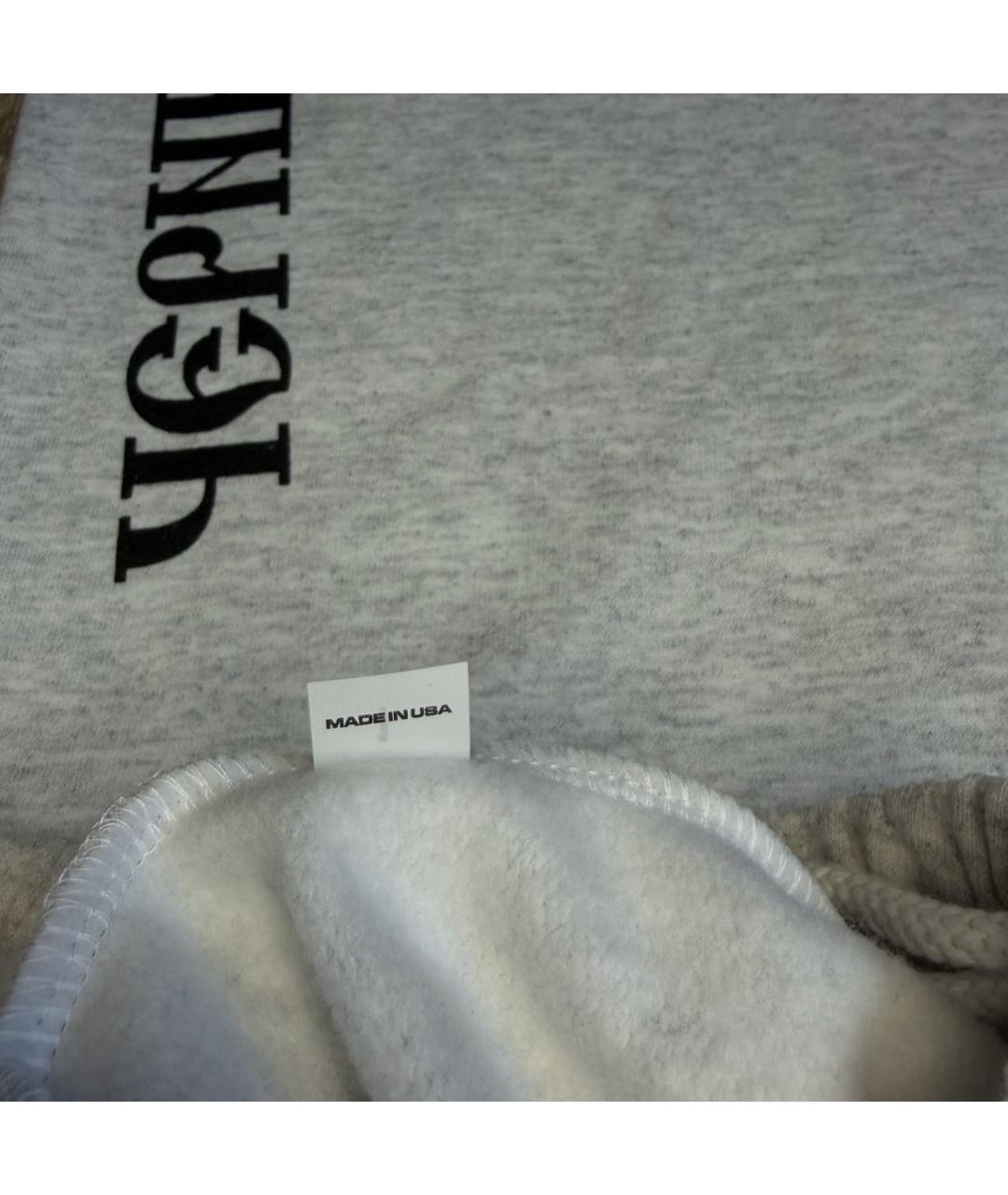 YEEZY Серые хлопковые брюки чинос, фото 5