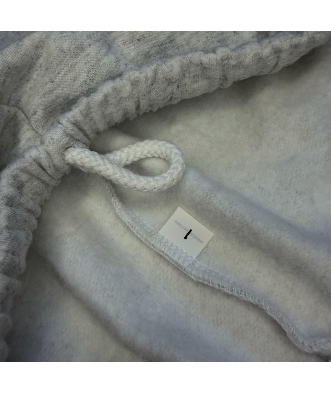 YEEZY Серые хлопковые брюки чинос, фото 4