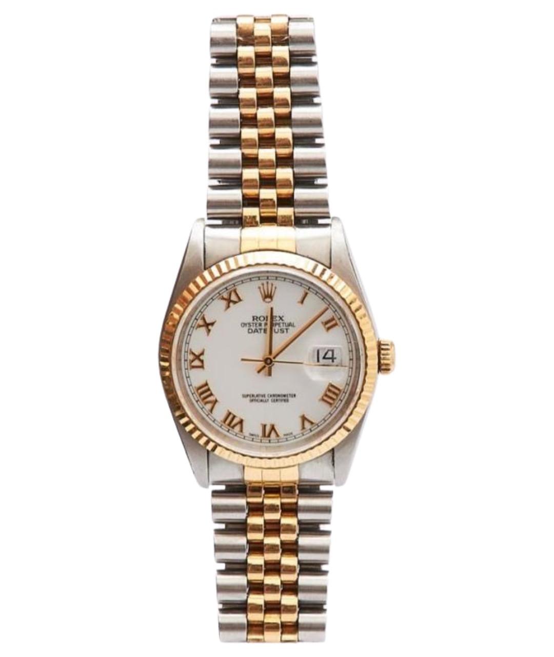 ROLEX Золотые часы из золота и стали, фото 1