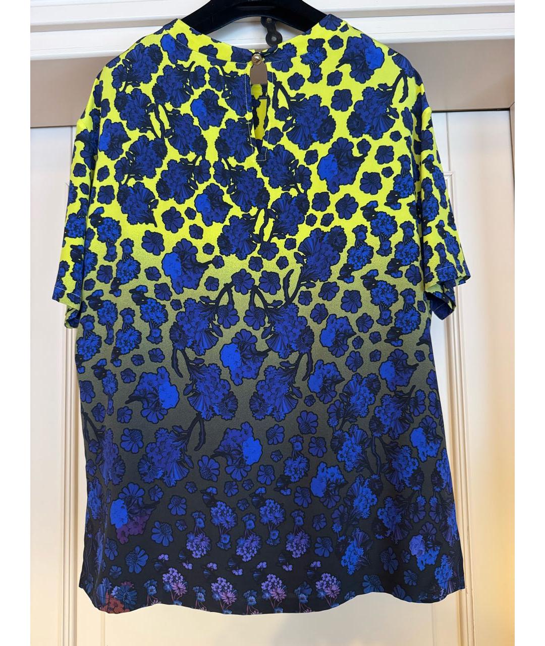 VERSACE Мульти шелковая блузы, фото 2