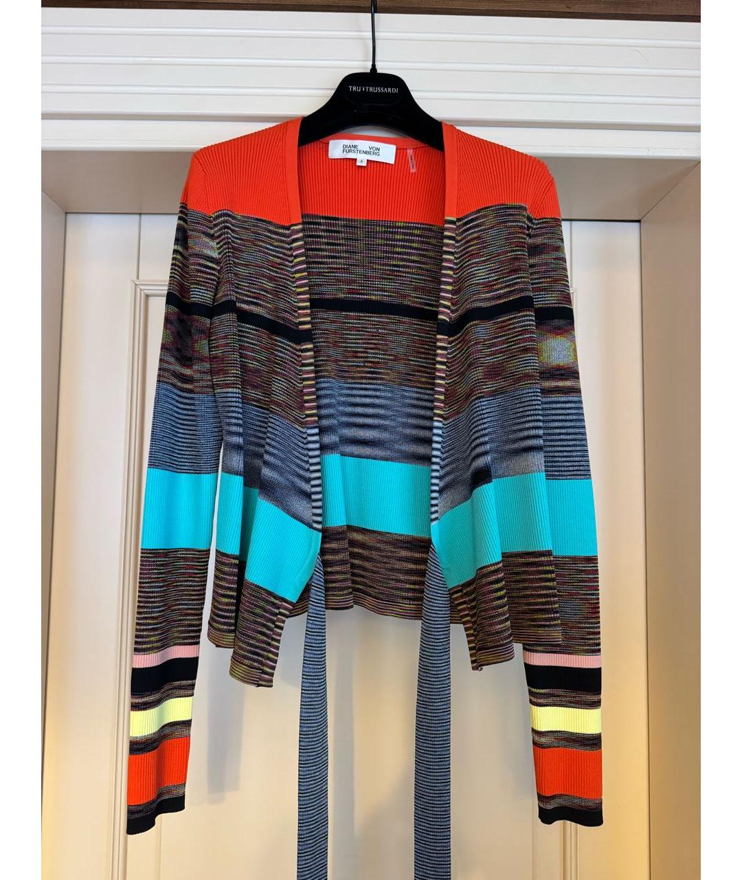 DIANE VON FURSTENBERG Мульти шерстяной джемпер / свитер, фото 8