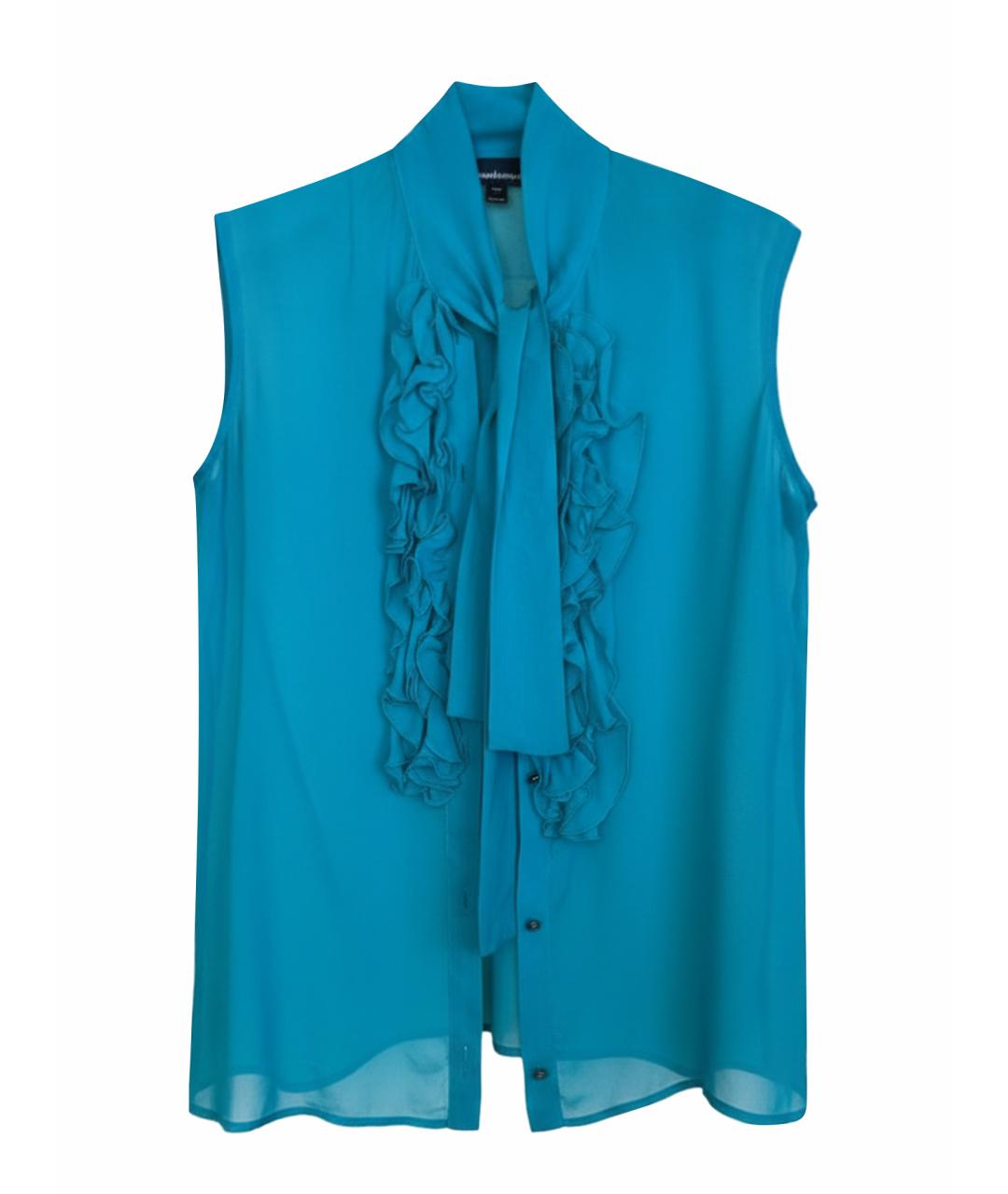 JUST CAVALLI Бирюзовая блузы, фото 1