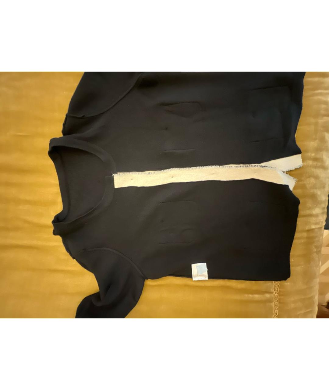 CHANEL Черный кашемировый кардиган, фото 5