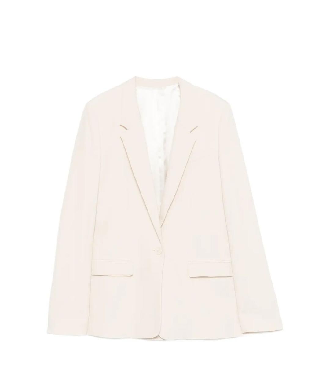 ISABEL MARANT Бежевый креповый жакет/пиджак, фото 1