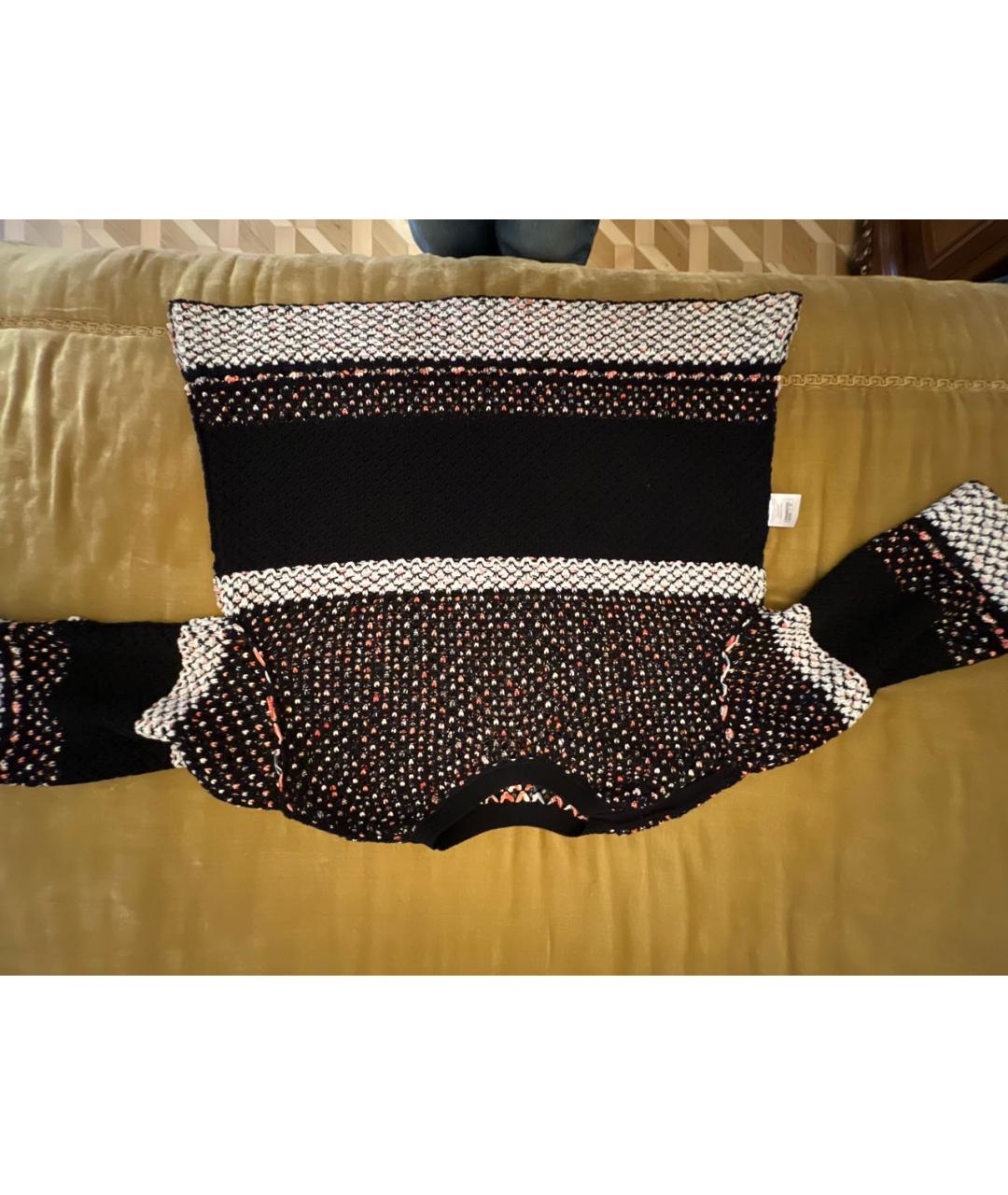 CHANEL Черный кашемировый джемпер / свитер, фото 5