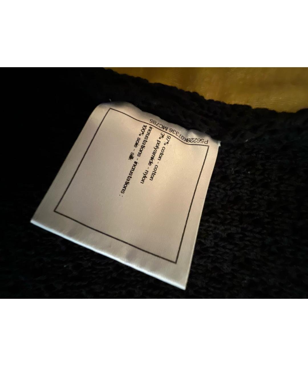 CHANEL Черный кашемировый джемпер / свитер, фото 7