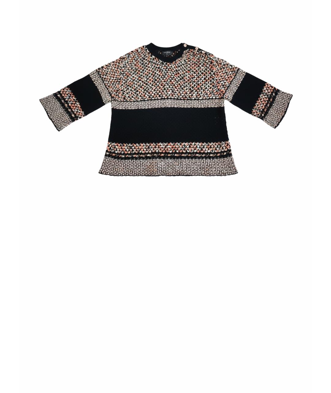 CHANEL Черный кашемировый джемпер / свитер, фото 1