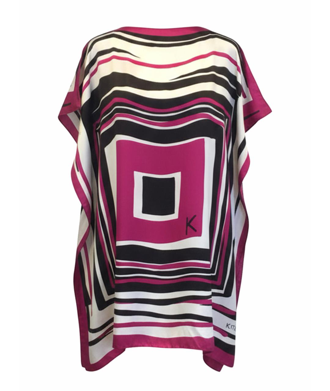 KITON Мульти шелковая туника, фото 1