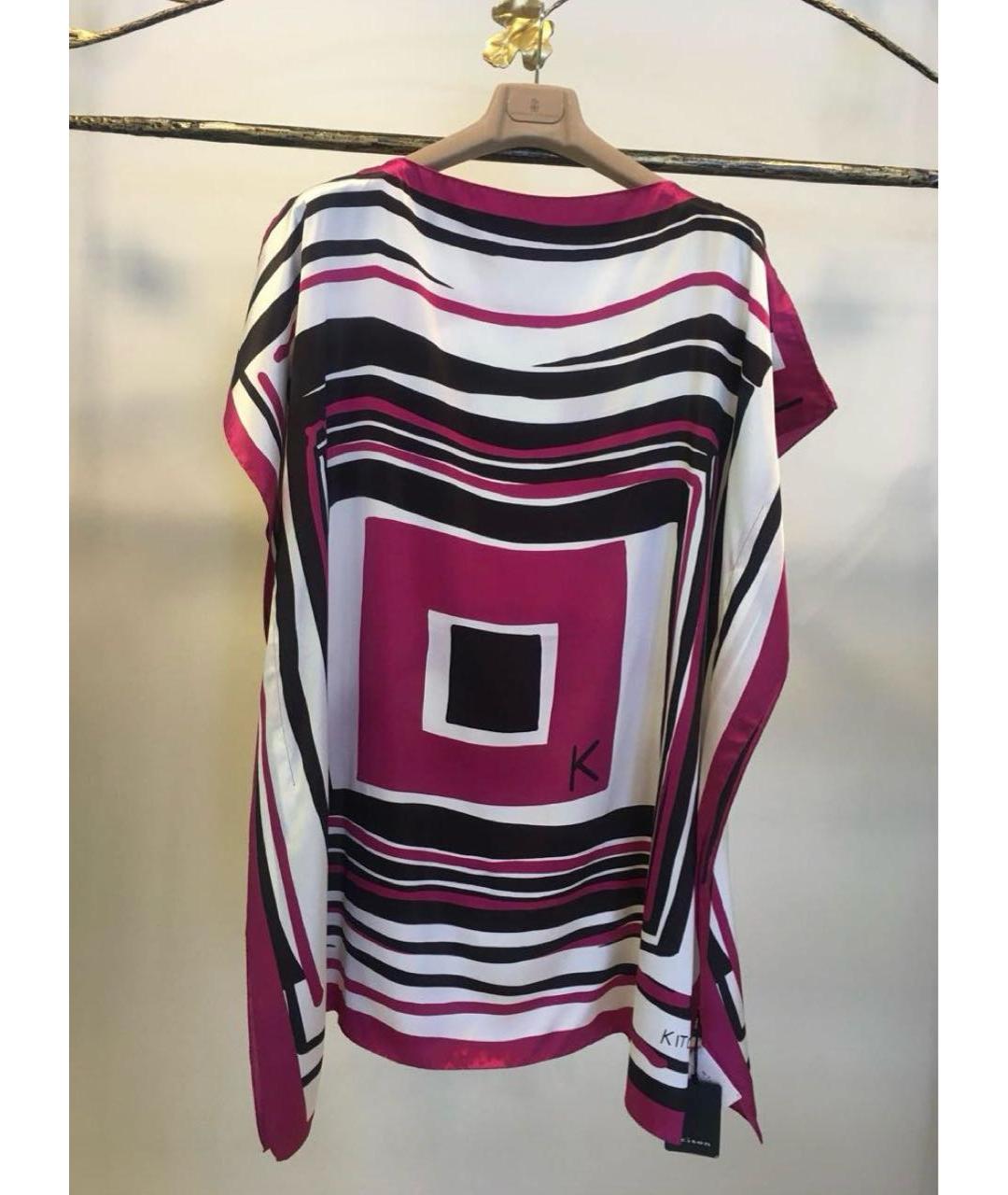 KITON Мульти шелковая туника, фото 4