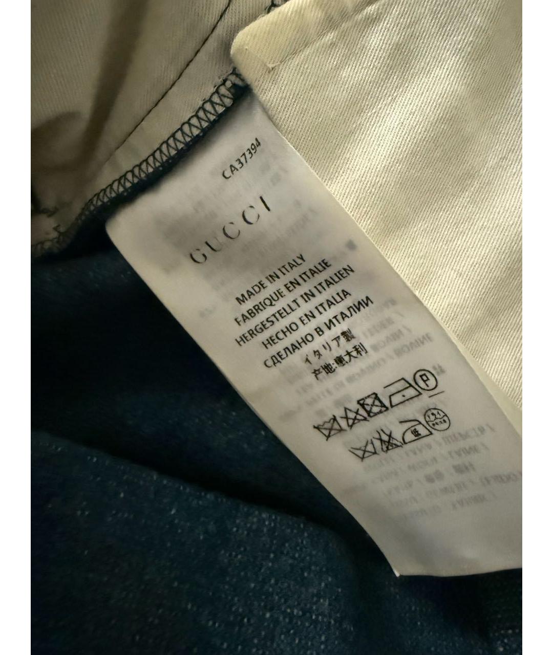 GUCCI Шерстяные брюки узкие, фото 4