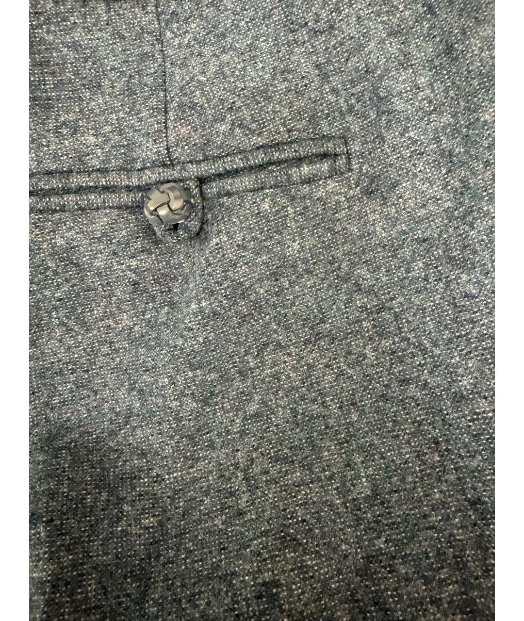 GUCCI Шерстяные брюки узкие, фото 7