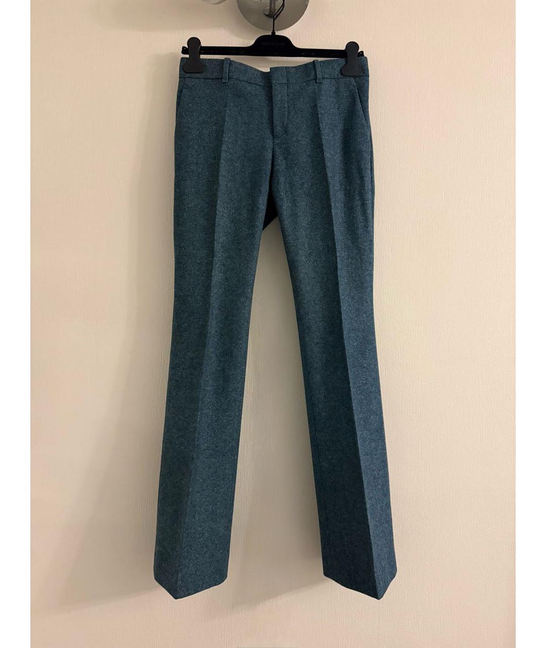 GUCCI Шерстяные брюки узкие, фото 8