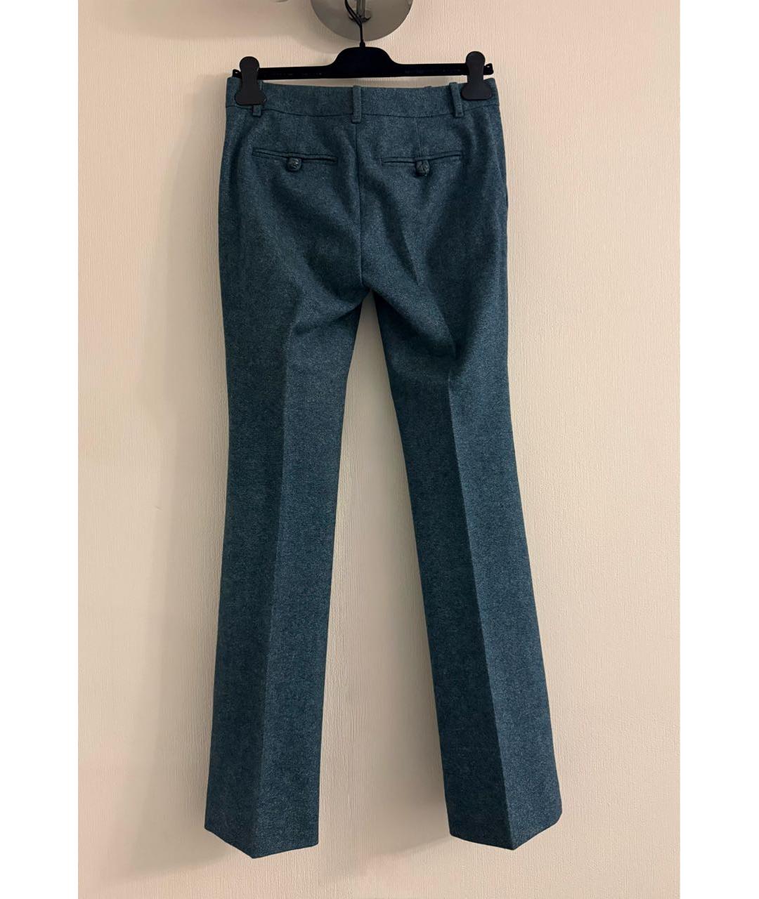 GUCCI Шерстяные брюки узкие, фото 2