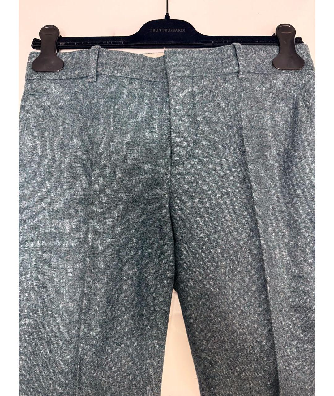 GUCCI Шерстяные брюки узкие, фото 6