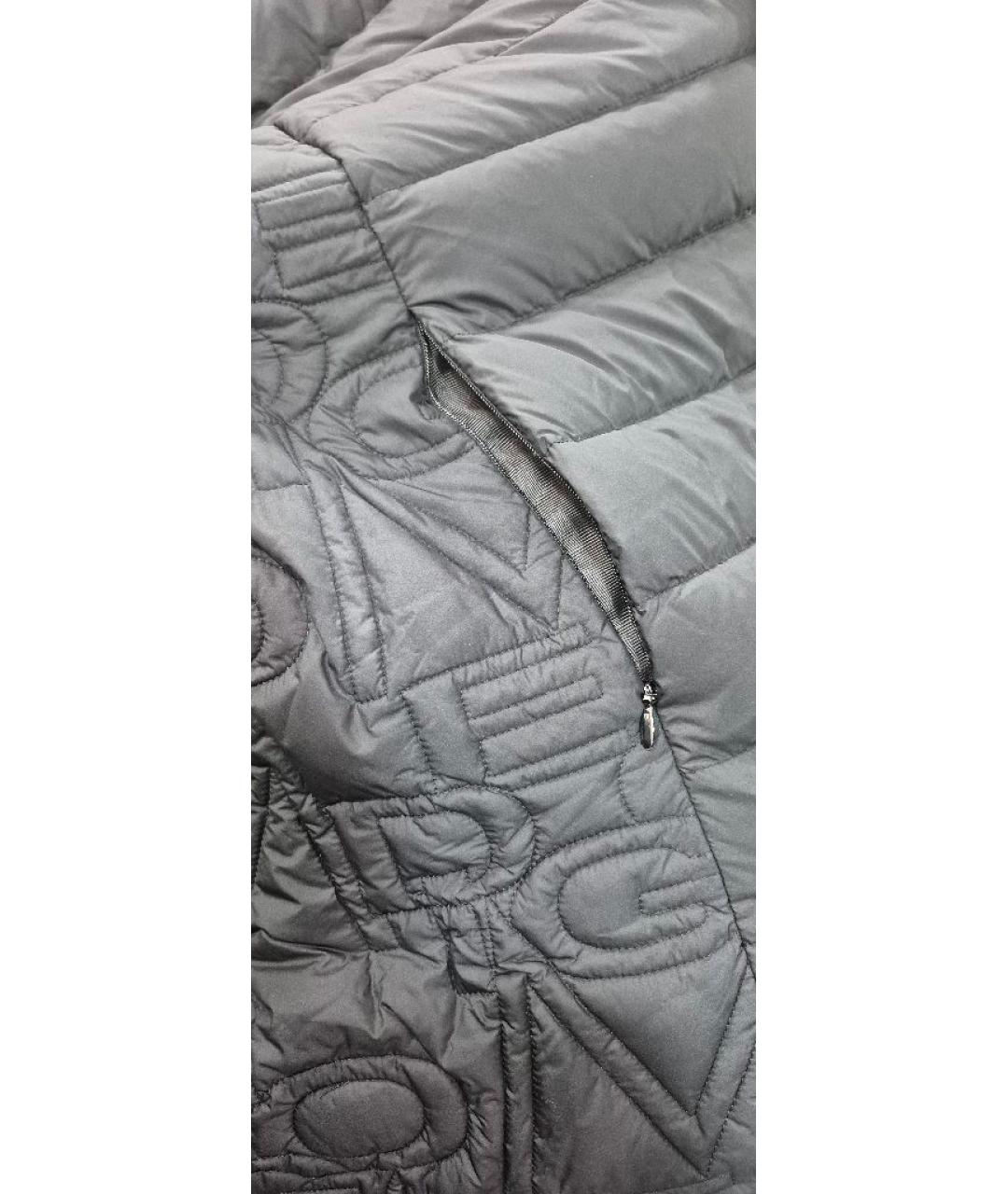 DIEGO M Черный полиэстеровый пуховик, фото 9