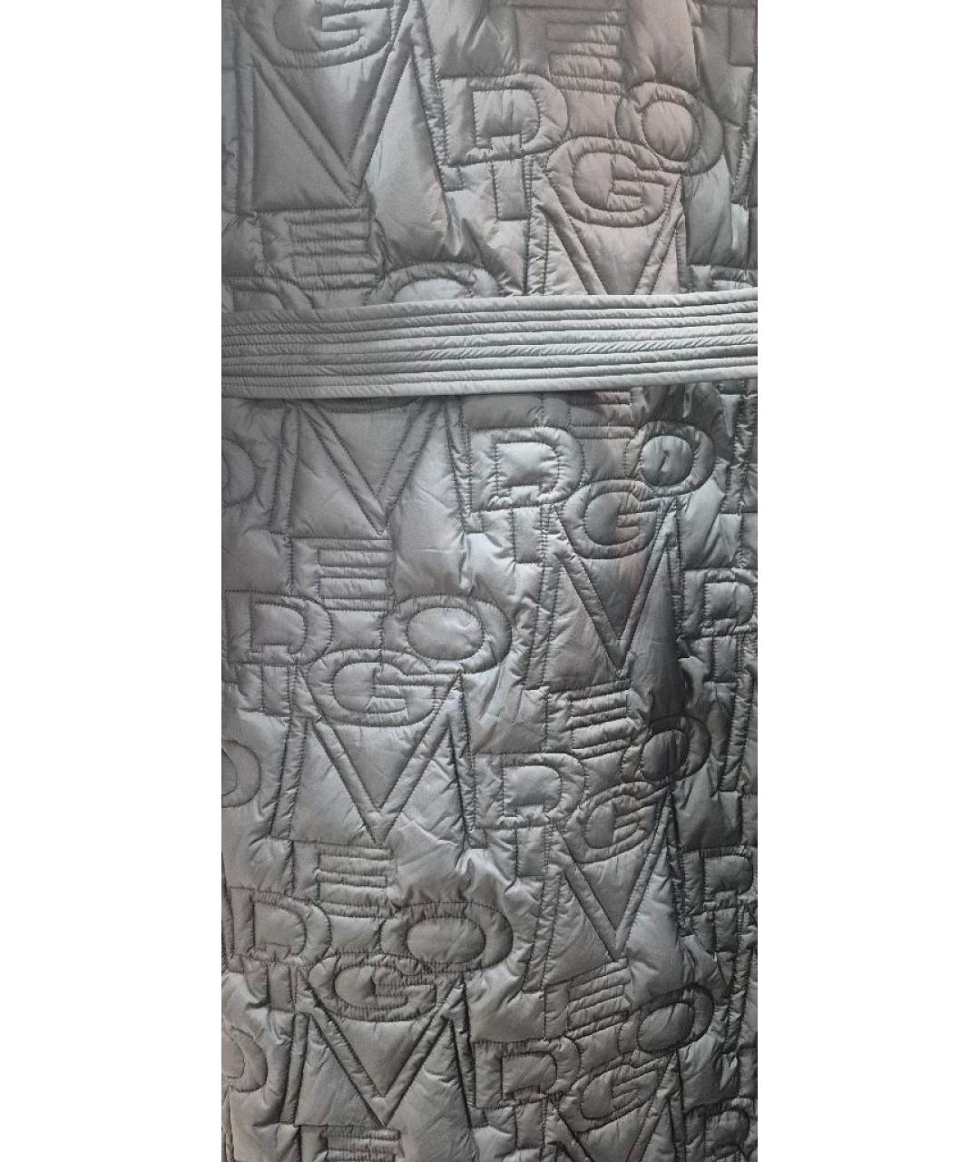 DIEGO M Черный полиэстеровый пуховик, фото 6