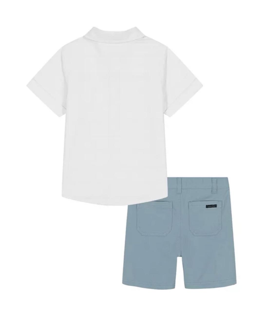 CALVIN KLEIN Белый хлопковый комплект, фото 2