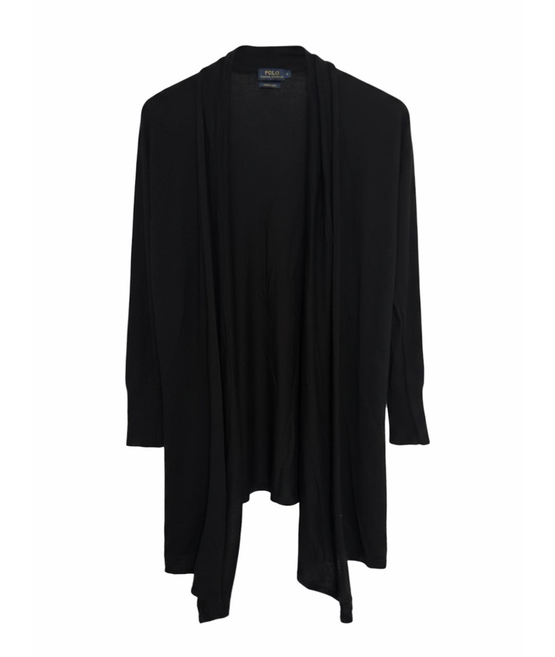 POLO RALPH LAUREN Черный шерстяной кардиган, фото 1