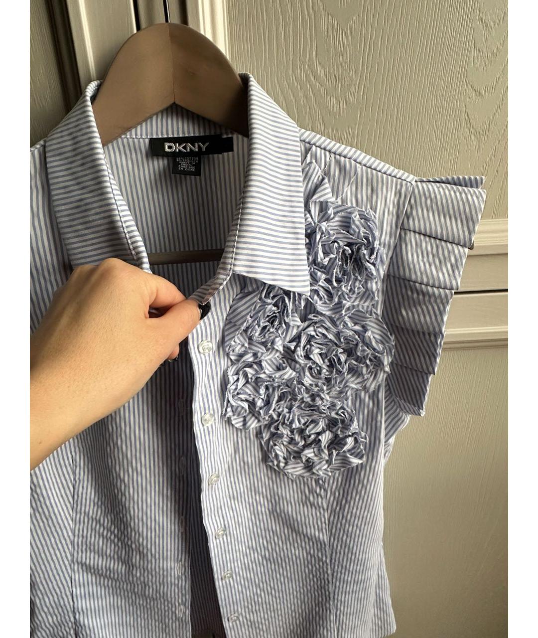 DKNY Голубая рубашка, фото 4