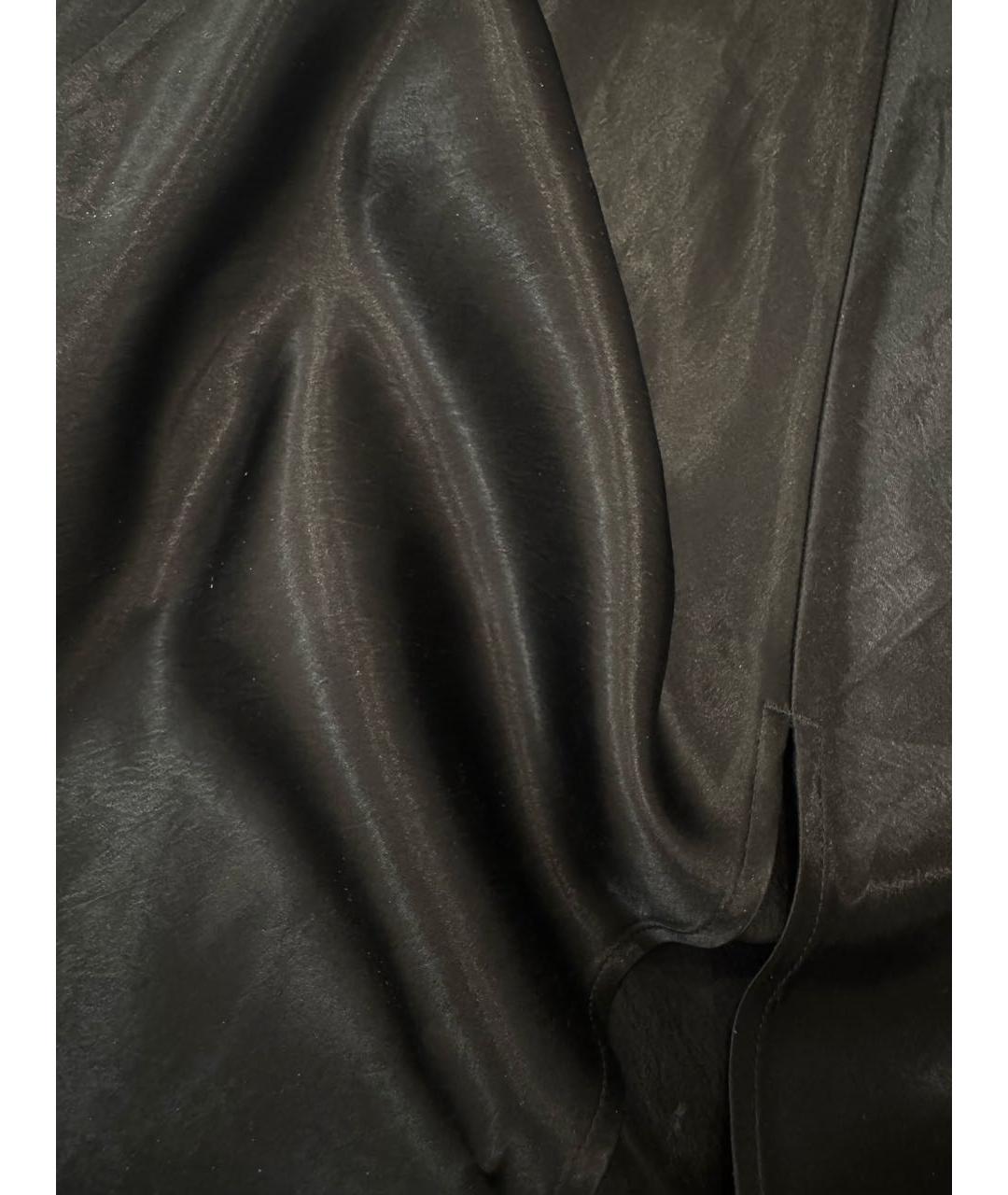 ARKET Черное ацетатное коктейльное платье, фото 4