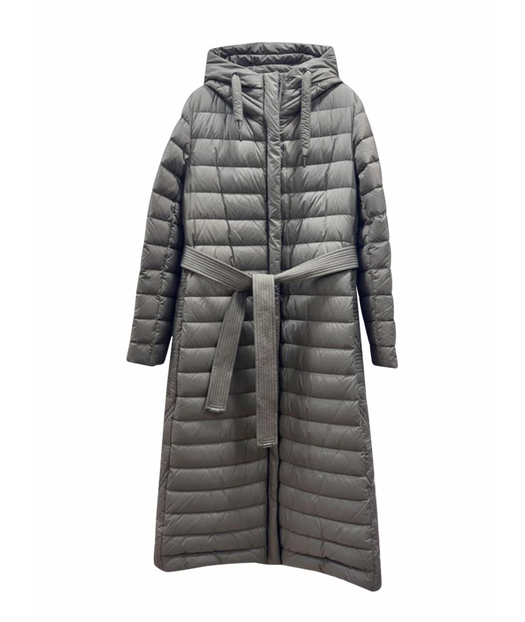 DIEGO M Бежевый полиэстеровый пуховик, фото 1