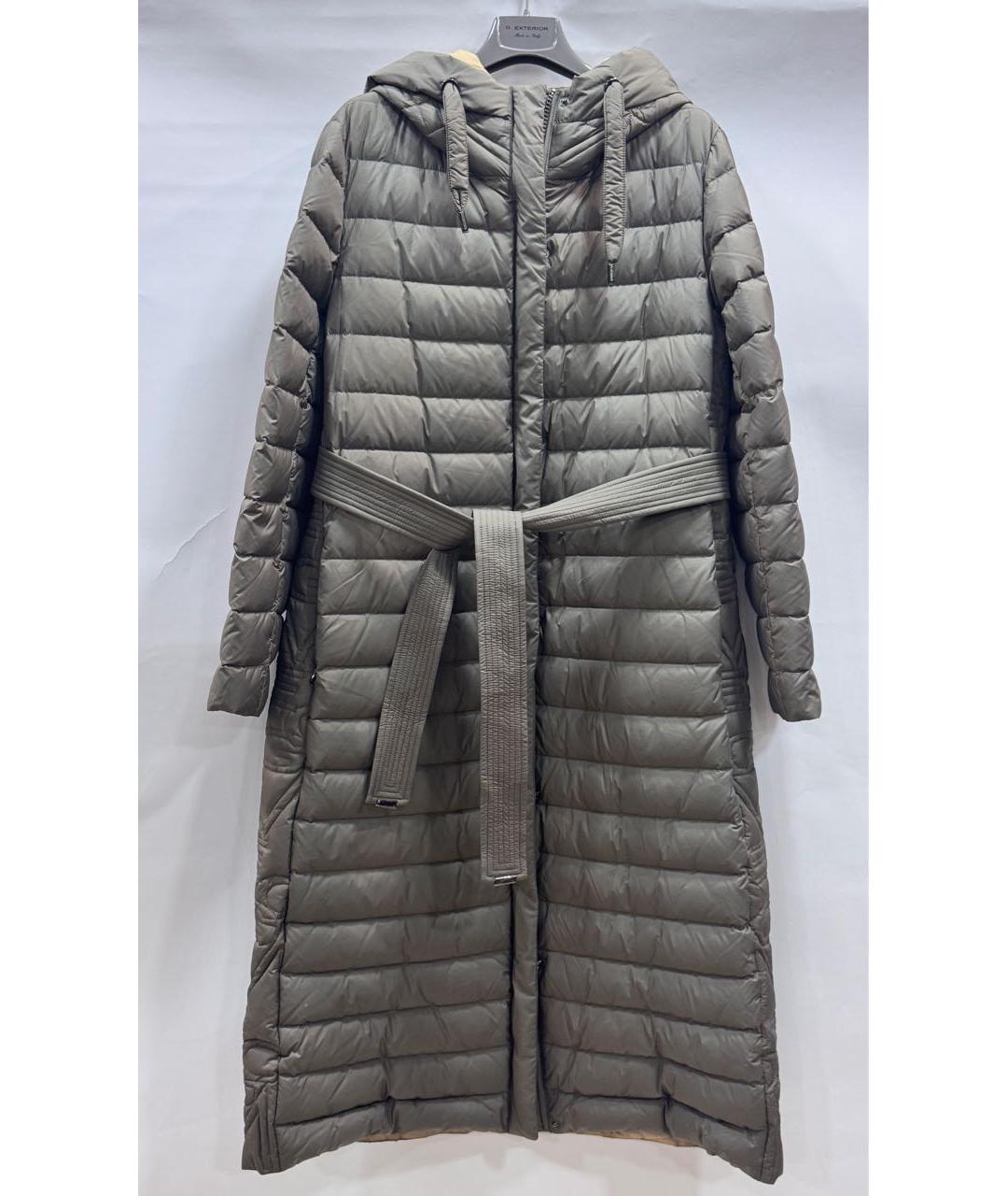 DIEGO M Бежевый полиэстеровый пуховик, фото 9