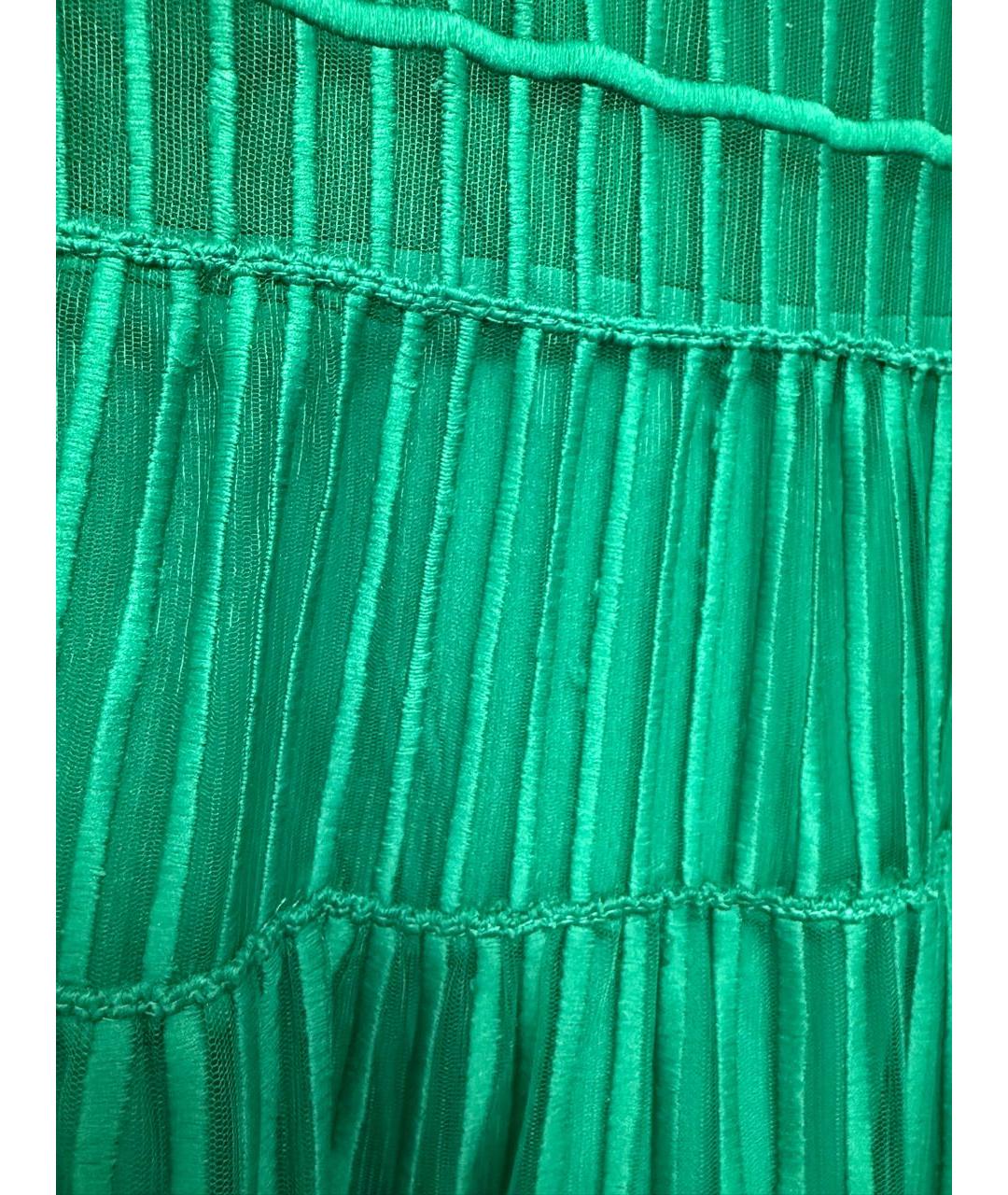 MAJE Зеленые полиамидовое повседневное платье, фото 4