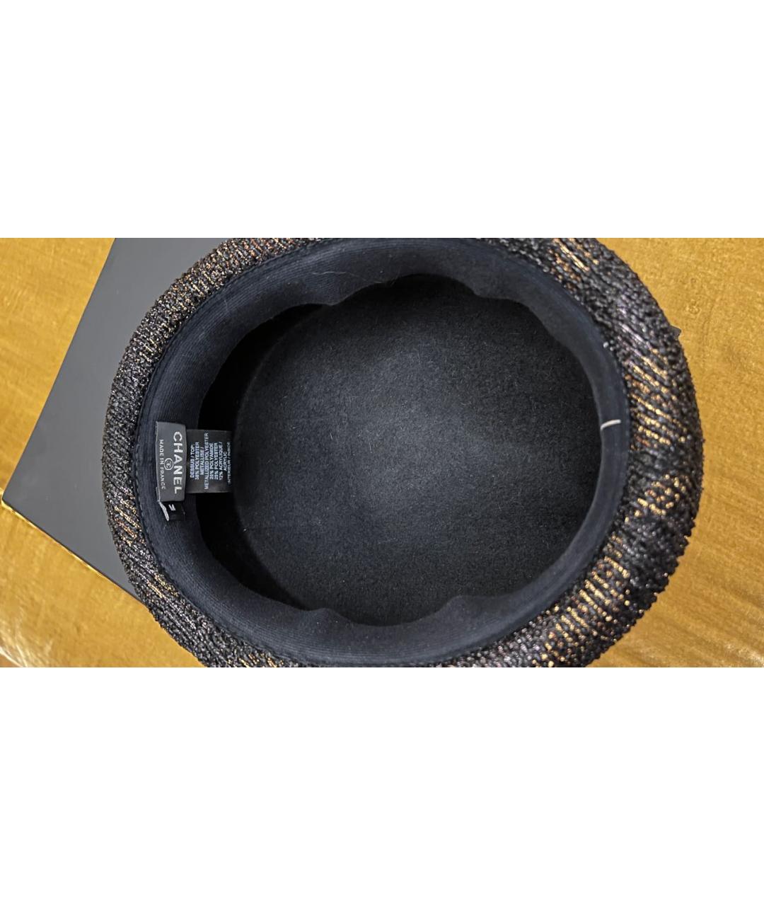 CHANEL Коричневая шляпа, фото 3