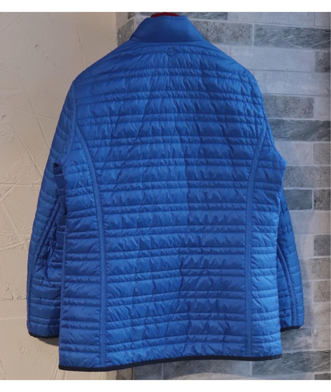 ZZEGNA Синяя полиамидовая куртка, фото 5