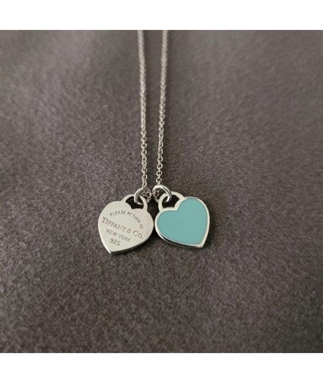 TIFFANY&CO Серебряная серебряная подвеска, фото 3