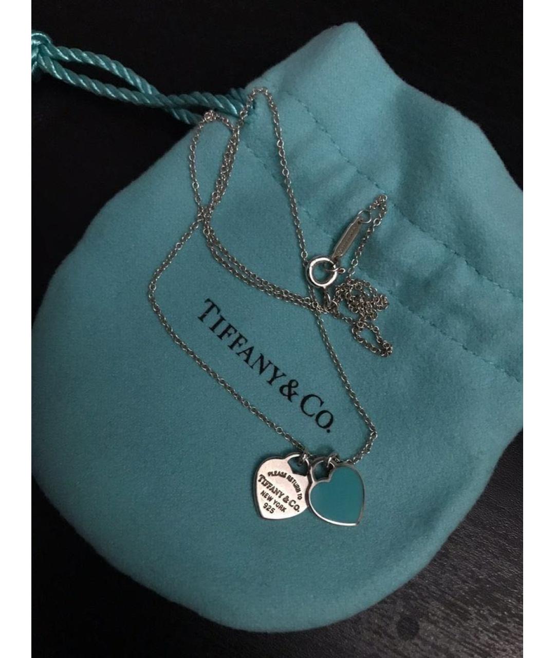 TIFFANY&CO Серебряная серебряная подвеска, фото 2