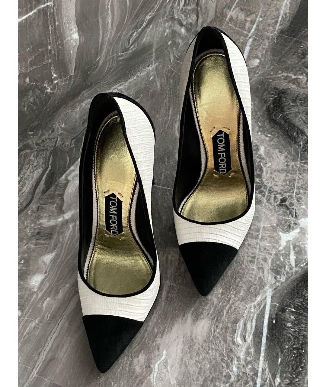 TOM FORD Мульти кожаные туфли, фото 5