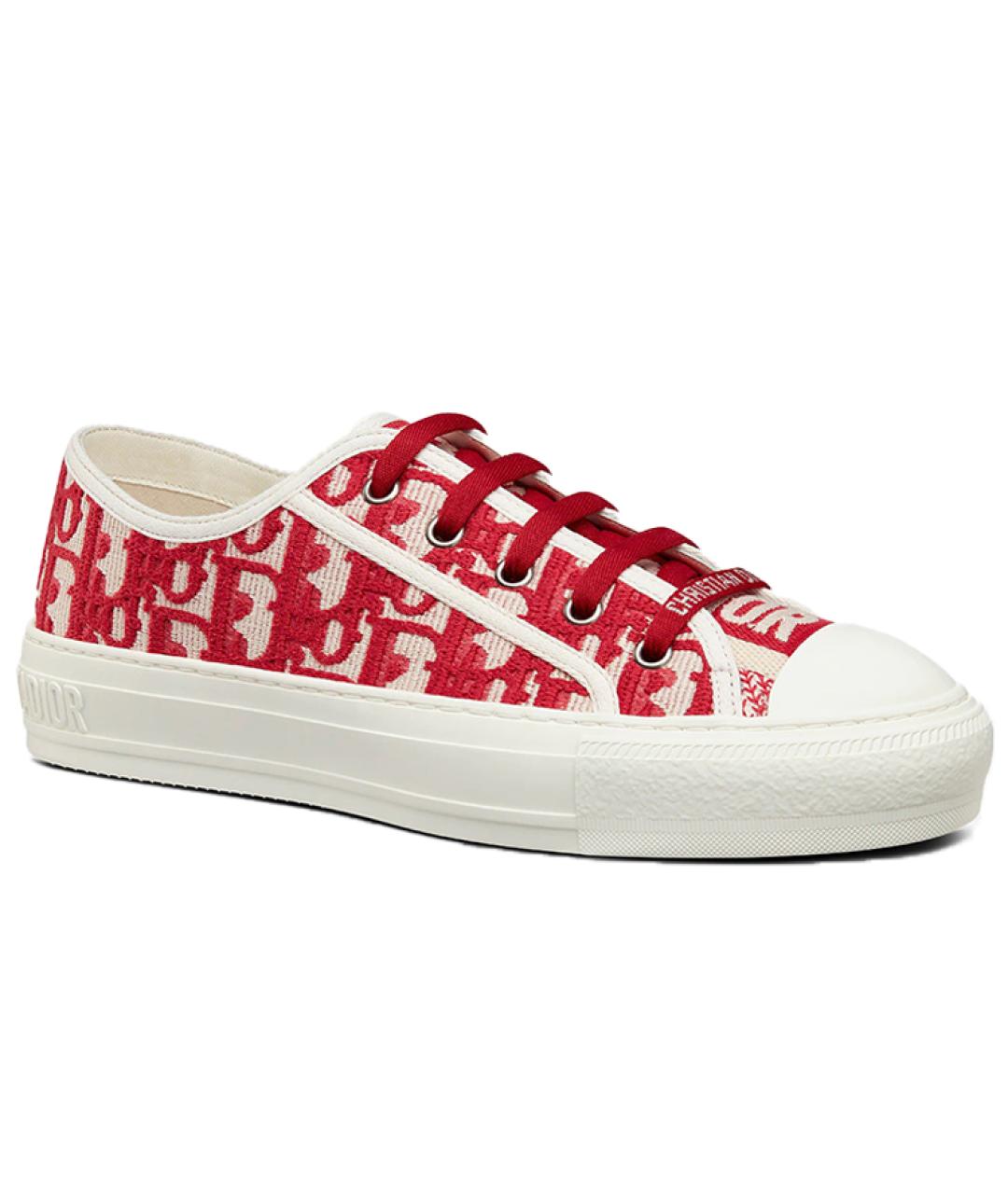 CHRISTIAN DIOR Красные кеды, фото 3